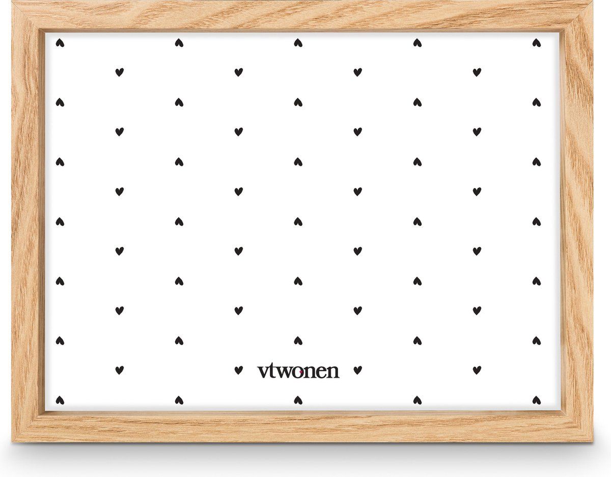 Photo Frame Wood Natural 19x25x2.5cm