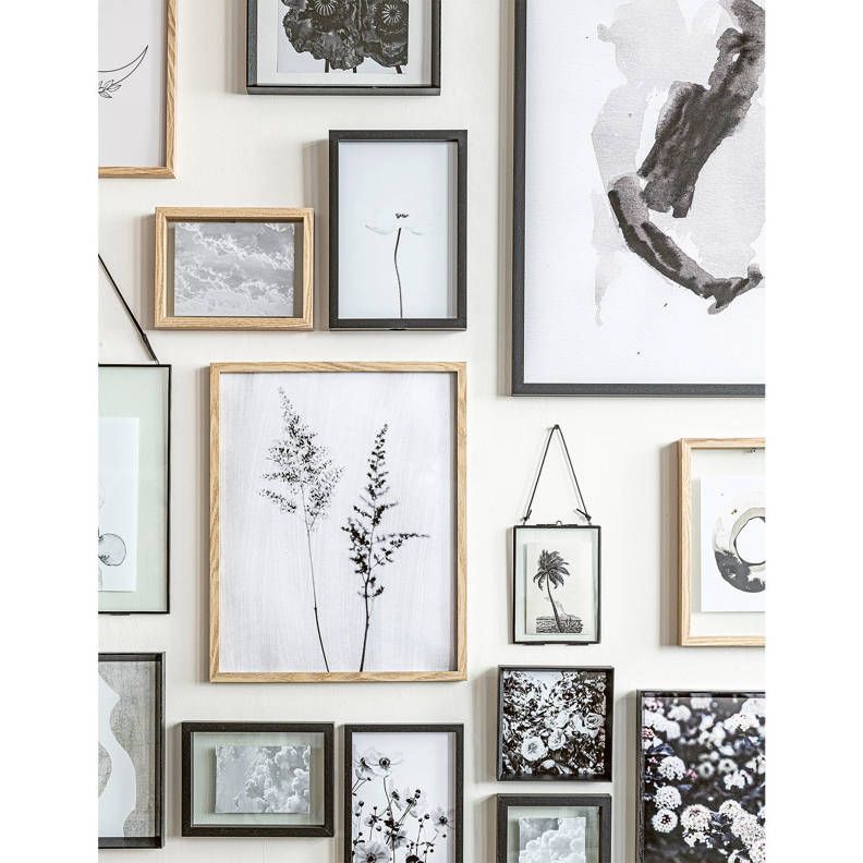 Photo Frame Wood Black 31x41x2.5cm