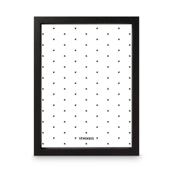 Photo Frame Wood Black 31x41x2.5cm