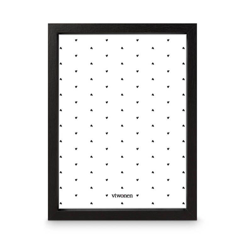 Photo Frame Wood Black 31x41x2.5cm