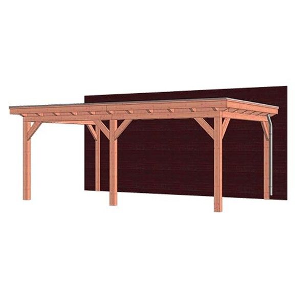 Aanbouwveranda Lucca 6600x3900x2600mm (bxdxh)