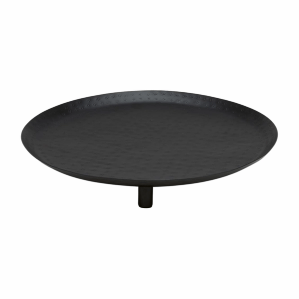 Tray o/f Metal Matt Black 30.5x4cm