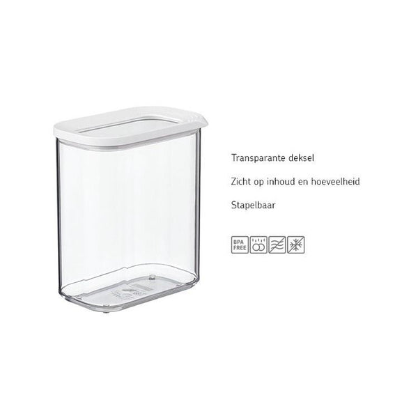starterset bewaardoos modula 3-delig - wit