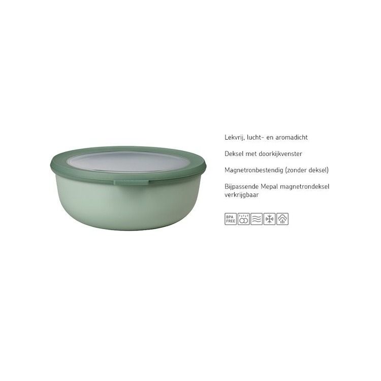 multikom cirqula rond 2250 ml - nordic sage