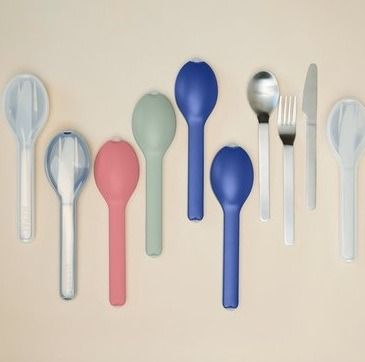 Bestekset Ellipse 3-delig - Vivid Blue