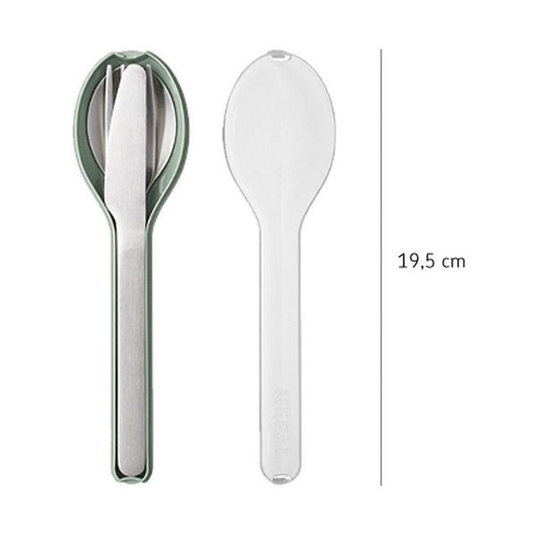 Bestekset Ellipse 3-delig - Nordic Sage
