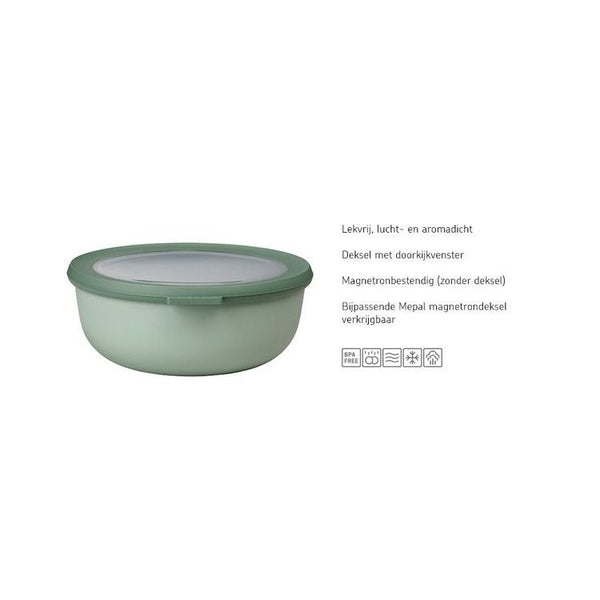 multikom cirqula rond 3000 ml - nordic sage