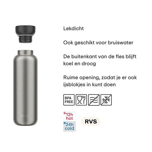 isoleerfles ellipse 500 ml - vivid blue