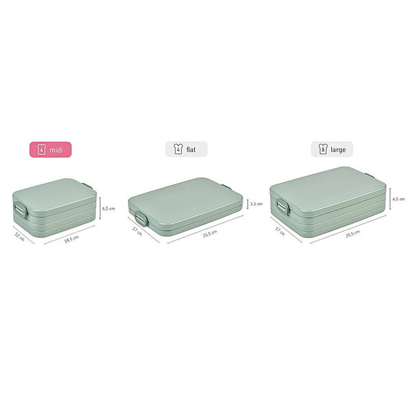 Lunchbox Take a Break midi - Nordic sage