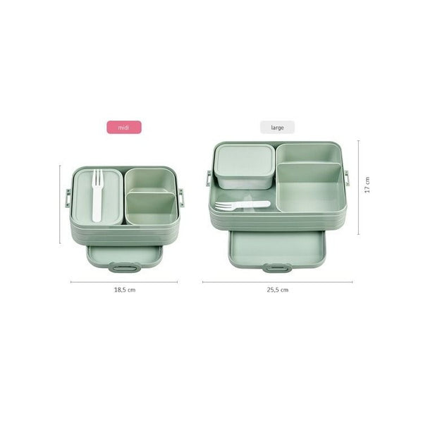 bento lunchbox take a break midi - nordic black