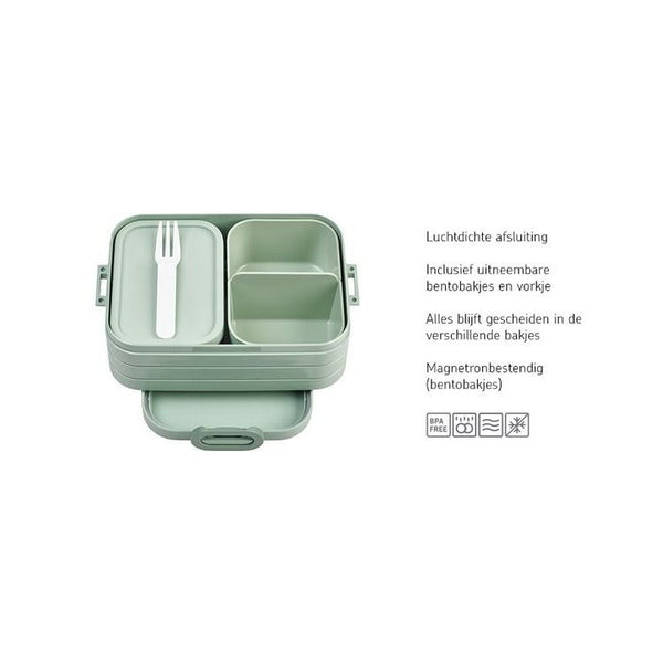 bento lunchbox take a break midi - nordic black