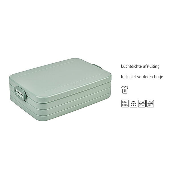 lunchbox take a break large - nordic blue