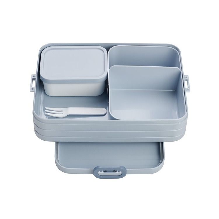bento lunchbox take a break large - nordic blue