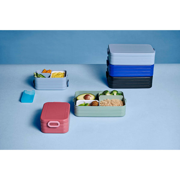bento lunchbox take a break large - nordic black