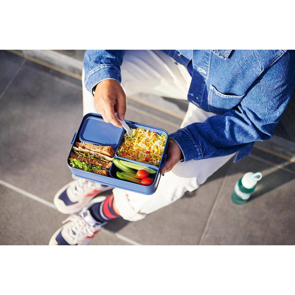 bento lunchbox take a break large - nordic black