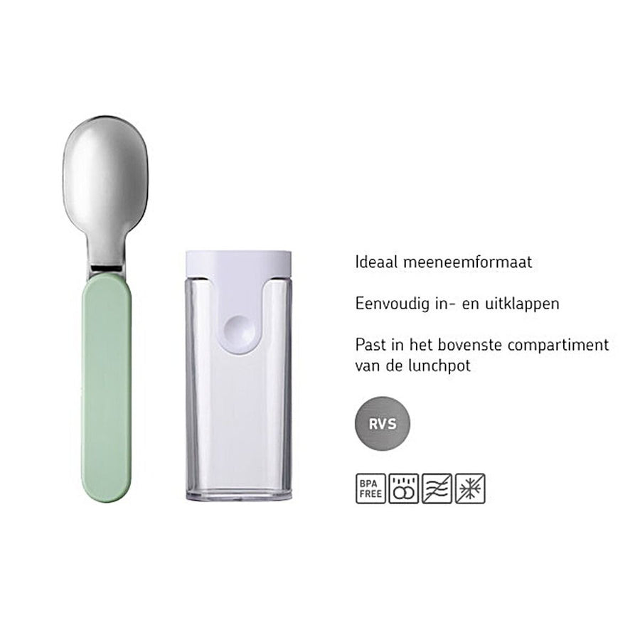 Folding Spoon Ellipse - Vivid Blue