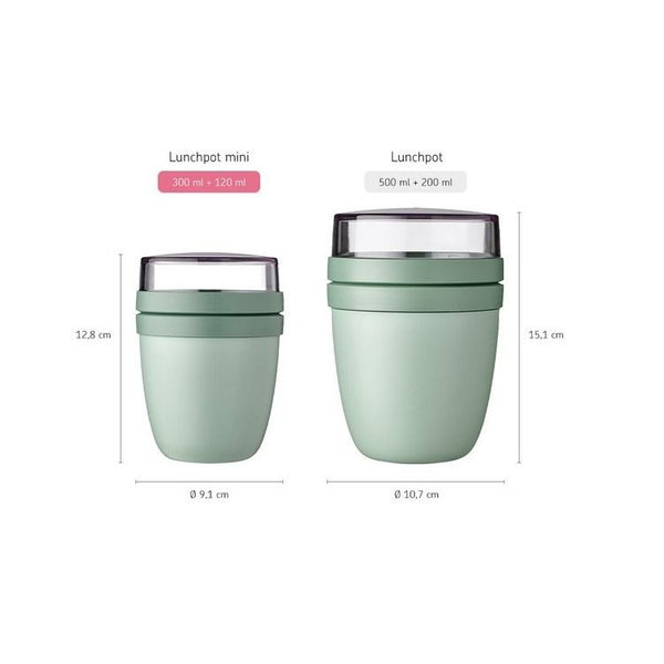 Lunch Pot Ellipse Mini - Vivid Blue