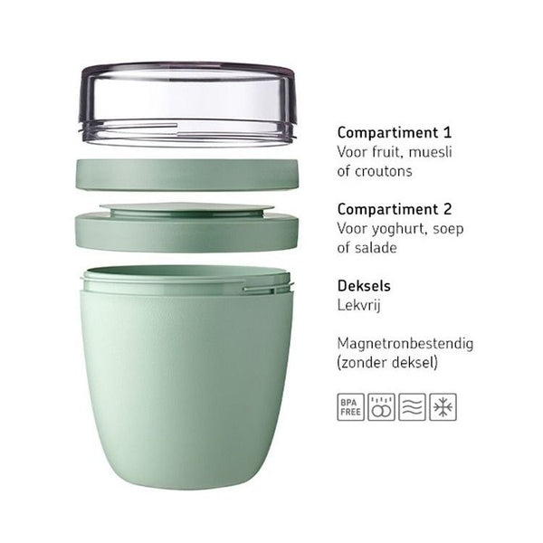 Lunch Pot Ellipse Mini - Vivid Blue