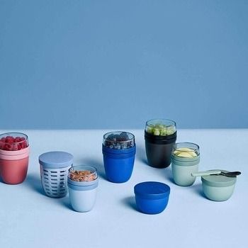 Snack Pot Ellipse 350 Ml - Vivid Blue