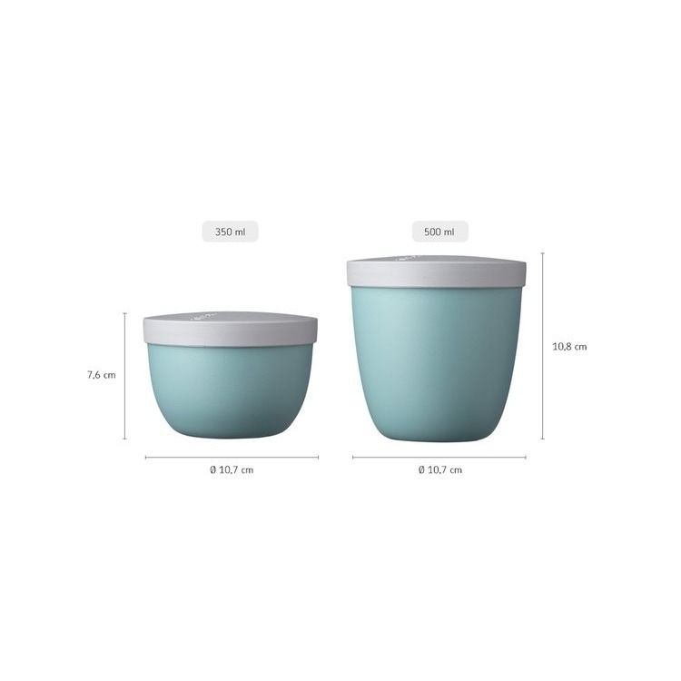 Snack Pot Ellipse 350 Ml - Vivid Blue