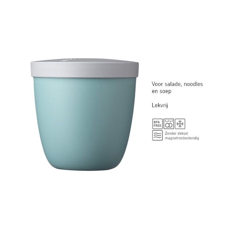 snackpot ellipse 500 ml - nordic blue