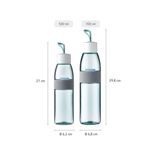 waterfles ellipse 500 ml - nordic blue
