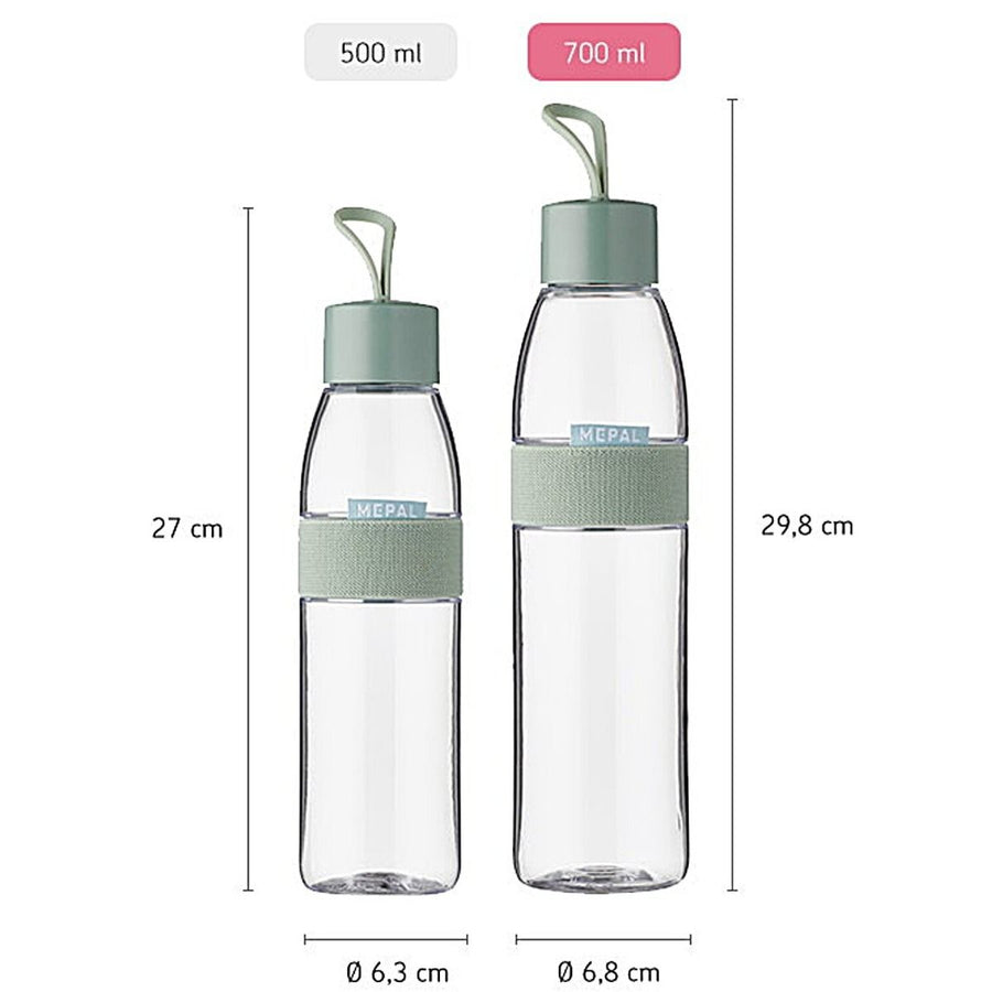 waterfles ellipse 700 ml - nordic blue