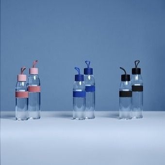 Waterfles Ellipse 700 ml - Nordic black