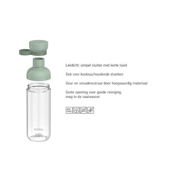 waterfles vita 900 ml - nordic sage