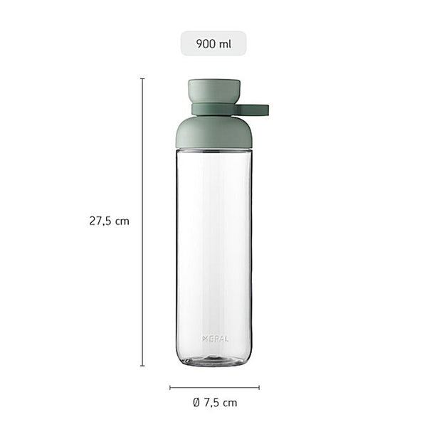 waterfles vita 900 ml - nordic black