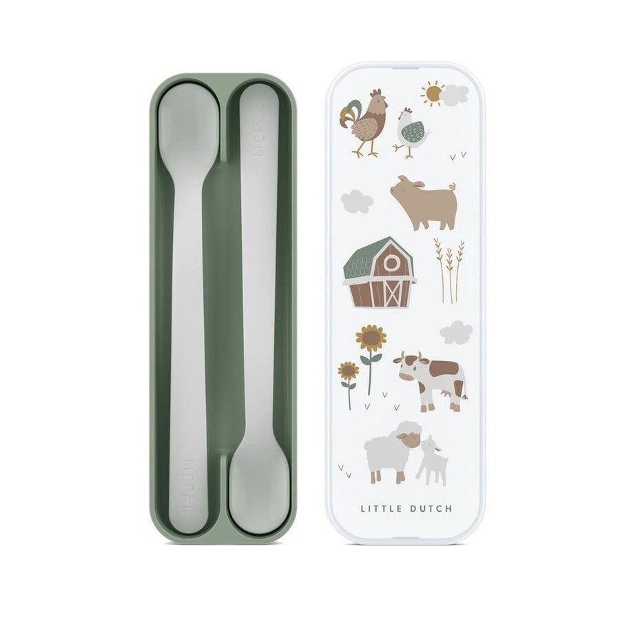set babylepel mio 2 stuks - little farm