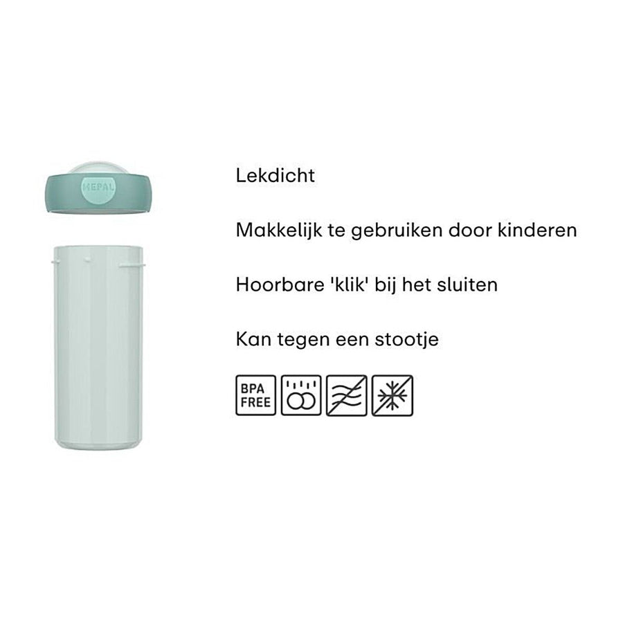 schoolbeker campus 300 ml - cool mint