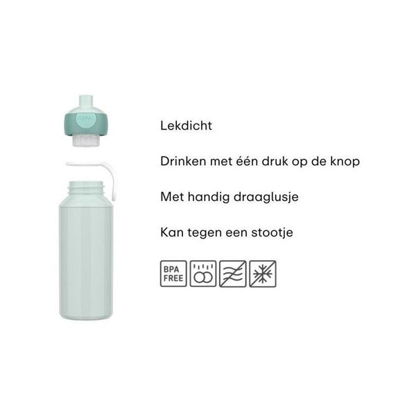 Drinkfles pop-up Campus 400 ml - Stitch