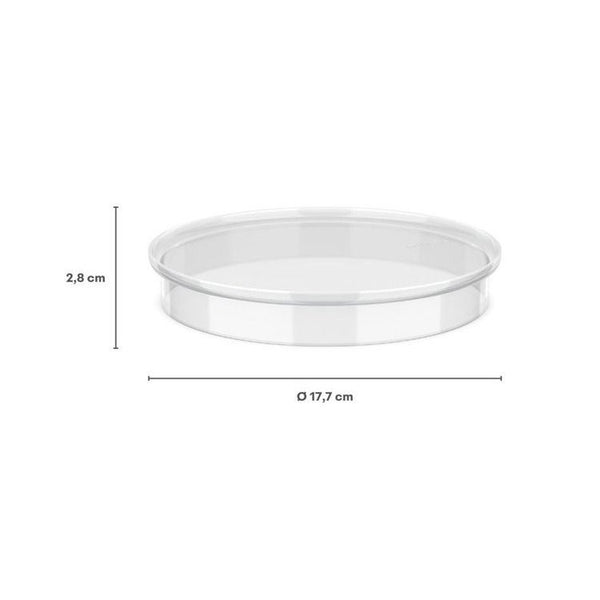 deksel beslagkom chef it 1500 ml - helder