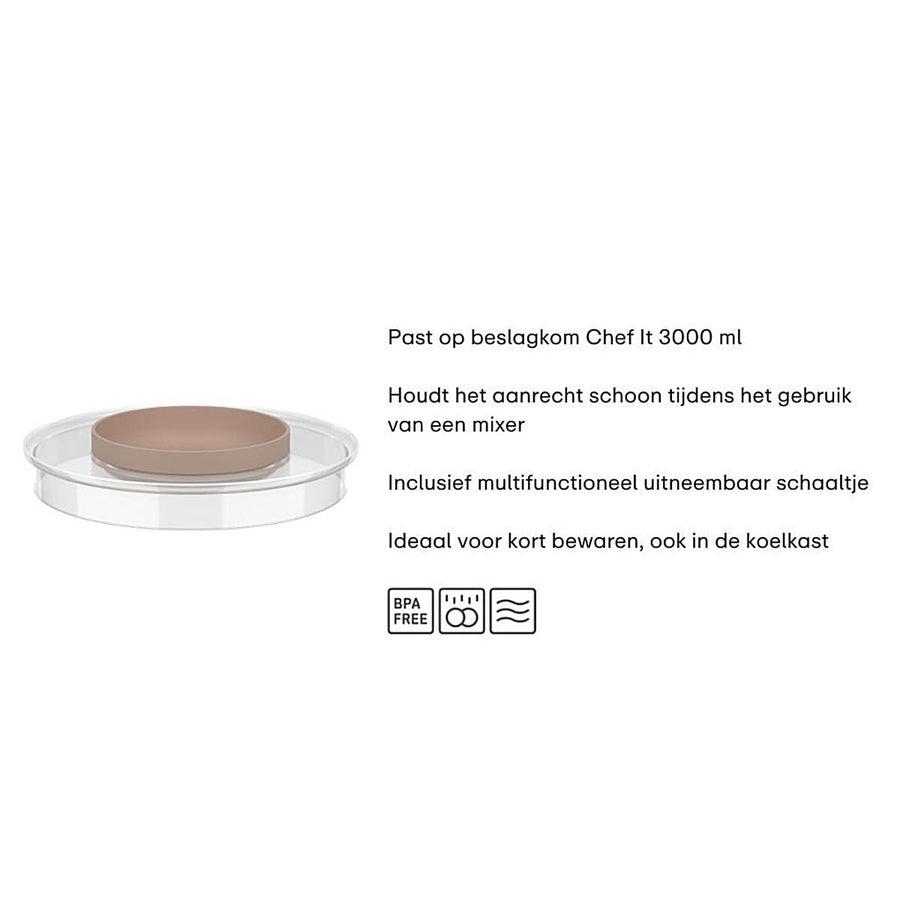 spatdeksel beslagkom chef it 3000 ml - nordic sage