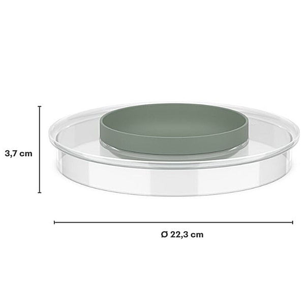 spatdeksel beslagkom chef it 3000 ml - chalk