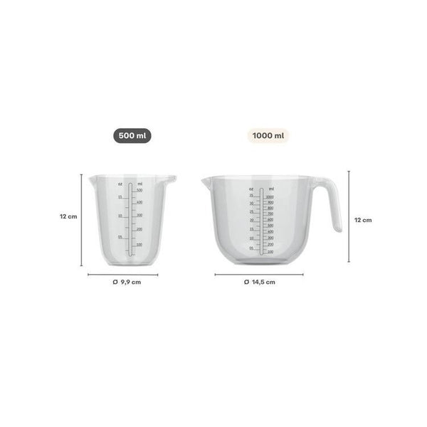 maatbeker chef it 500 ml - helder