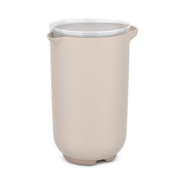 mixbeker chef it 1000 ml met deksel - chalk