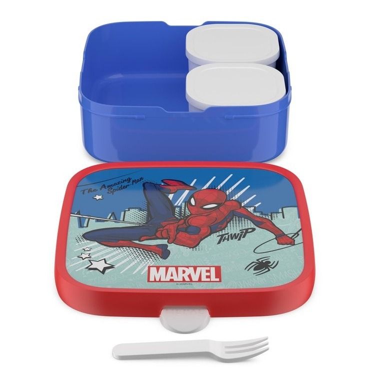 bento lunchbox campus groot - spiderman