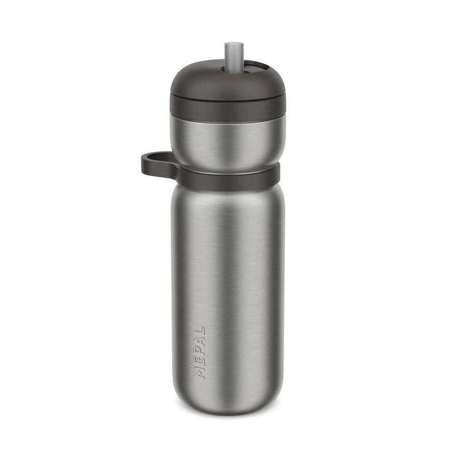 isoleerfles twist sport 600 ml - graphite black