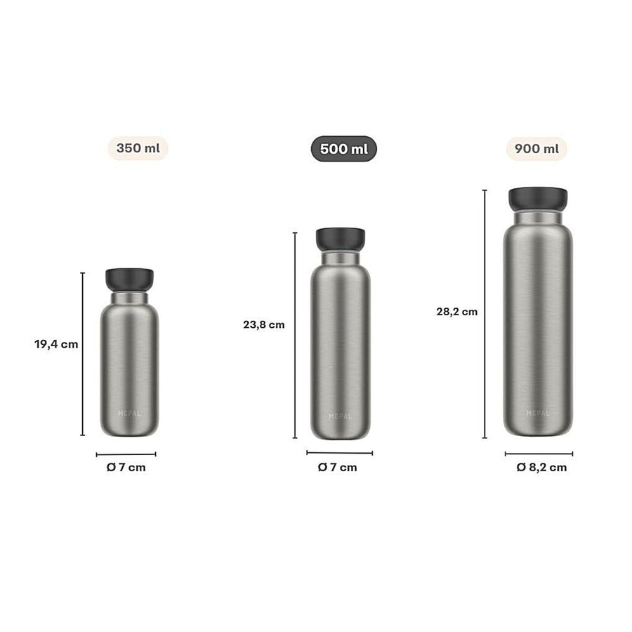 isoleerfles ellipse 500 ml - nordic sage