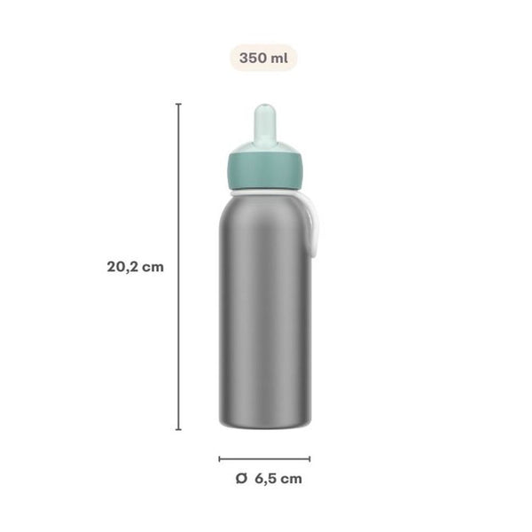 isoleerfles flip-up campus 350 ml - fairy garden