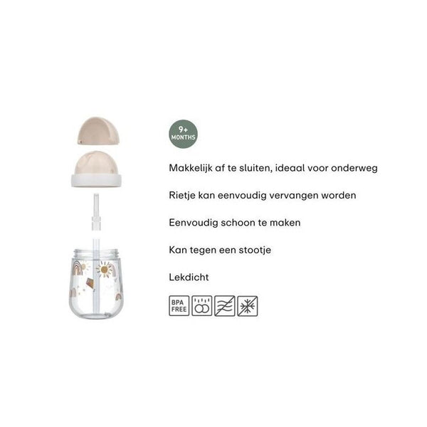 rietjesbeker mio 300 ml - forest friends