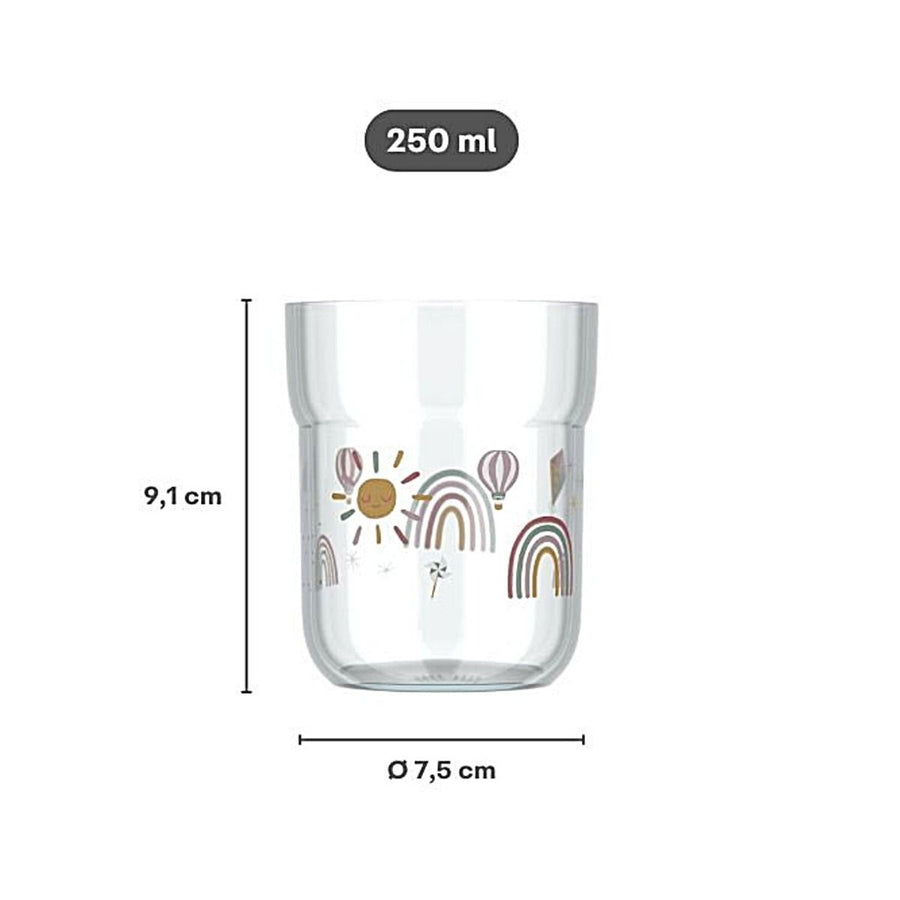 kinderglas mio 250 ml - forest friends