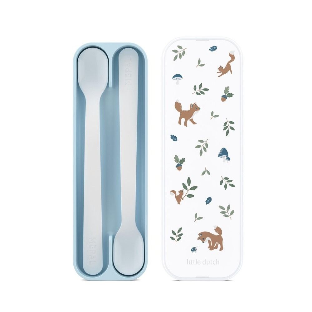 set babylepel mio 2 stuks - forest friends