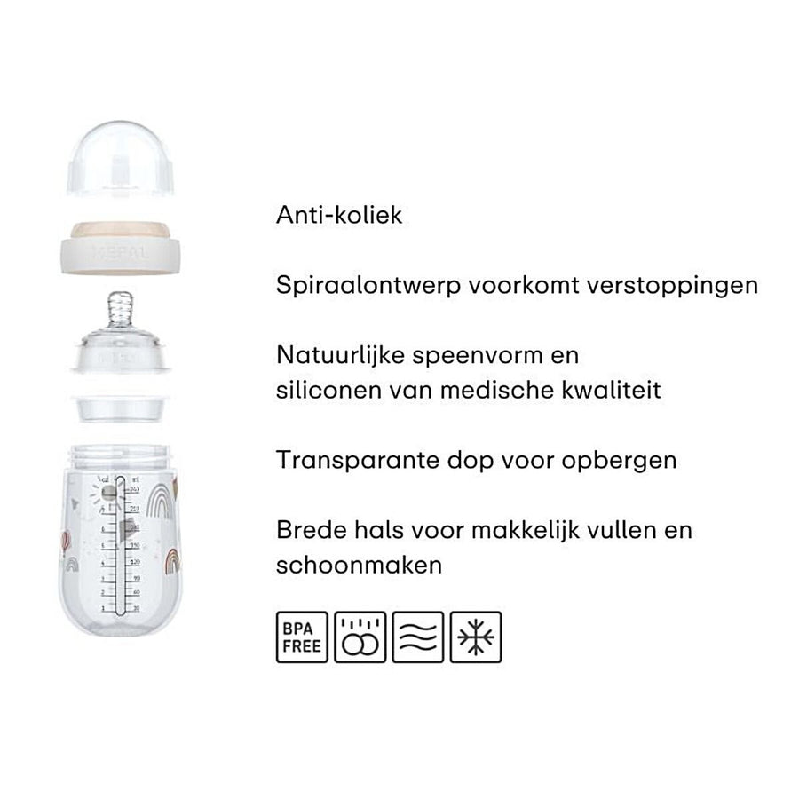 babyfles mio 165 ml - fairy garden