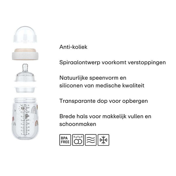 babyfles mio 240 ml - fairy garden