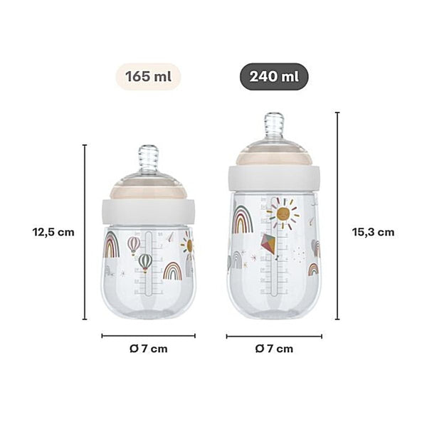 babyfles mio 240 ml - fairy garden