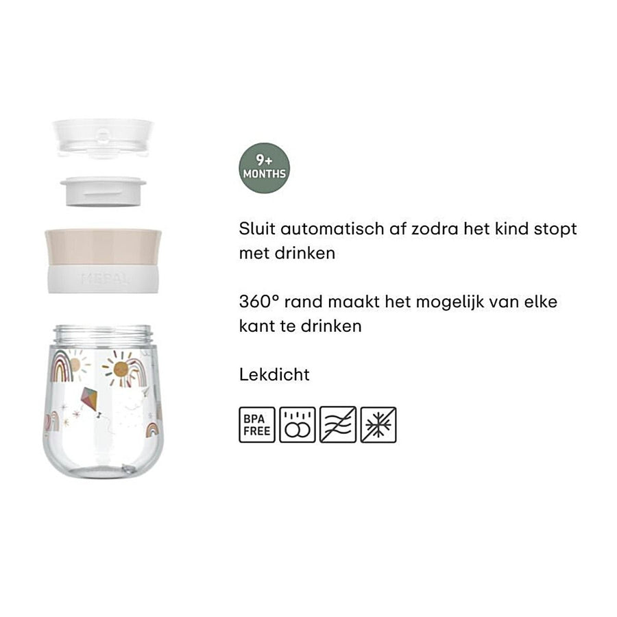 360? drinkbeker mio 300 ml - fairy garden