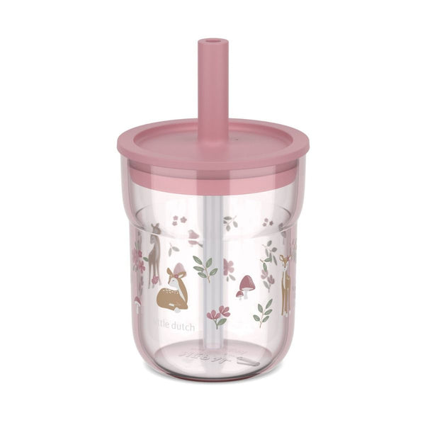 kinderglas mio 250 ml met rietje - fairy garden